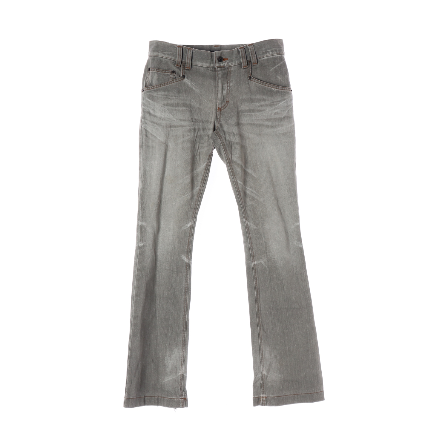 MICHEL KLEIN 미셀클랑 워싱 그레이 데님팬츠 MAN-M