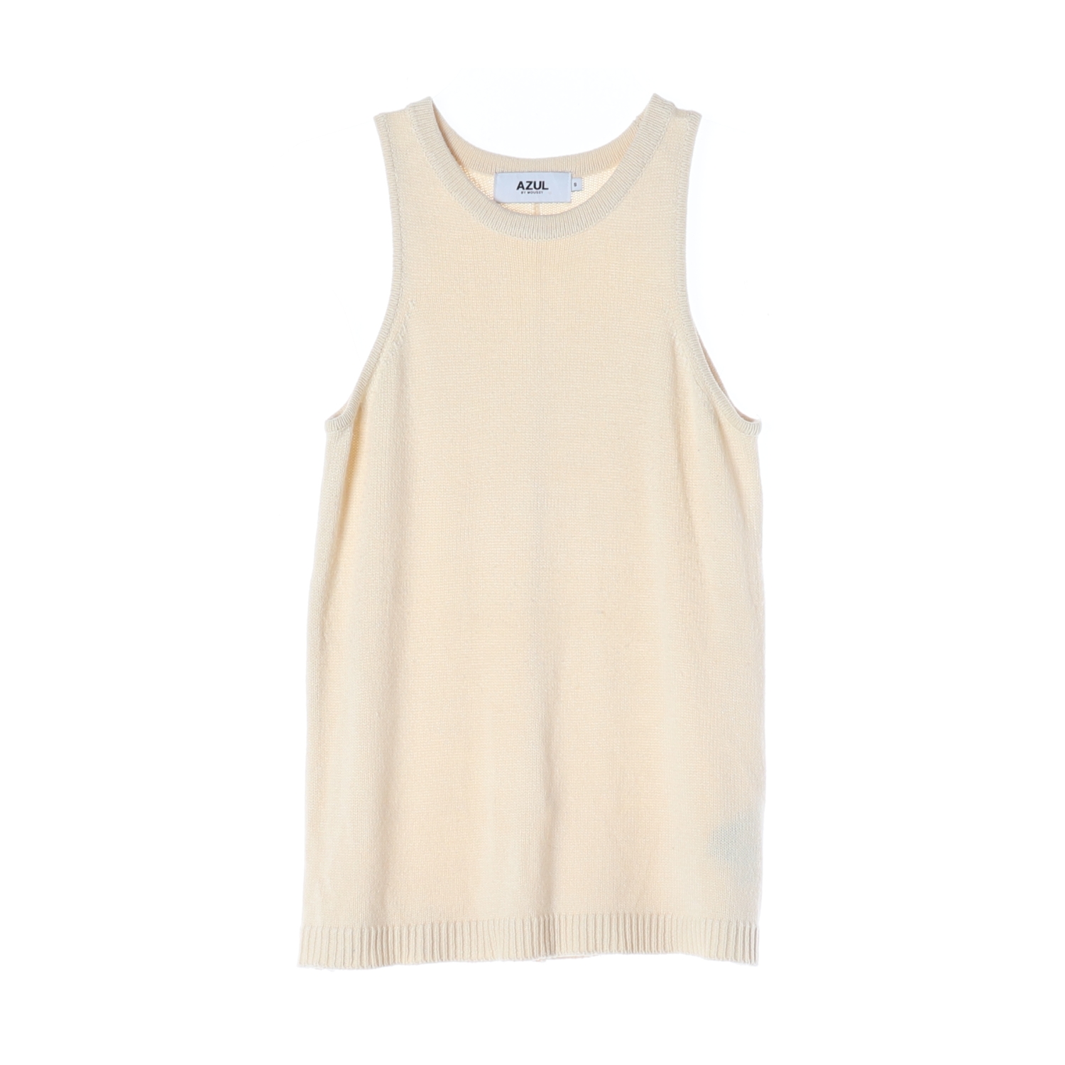 AZUL BY MOUSSY 아즈루바이마우지 아이보리 민소매 니트 WOMAN-S