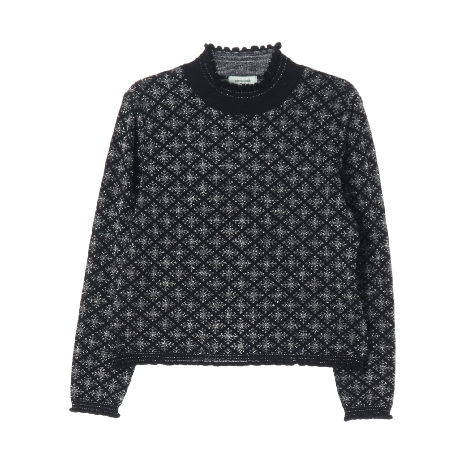 PIERRE CARDIN 피에르가르뎅 다이아몬드 패턴 니트 WOMAN-L