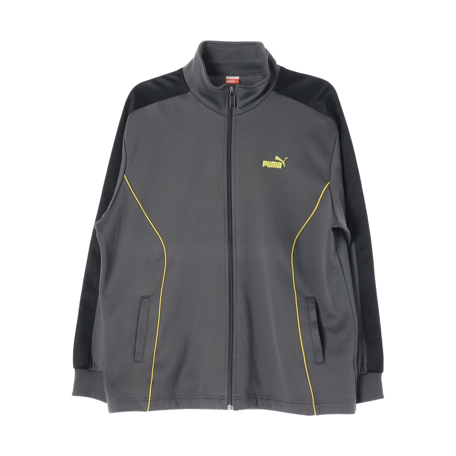 PUMA 퓨마 배색 라인 집업 트랙 재킷 MAN-XL