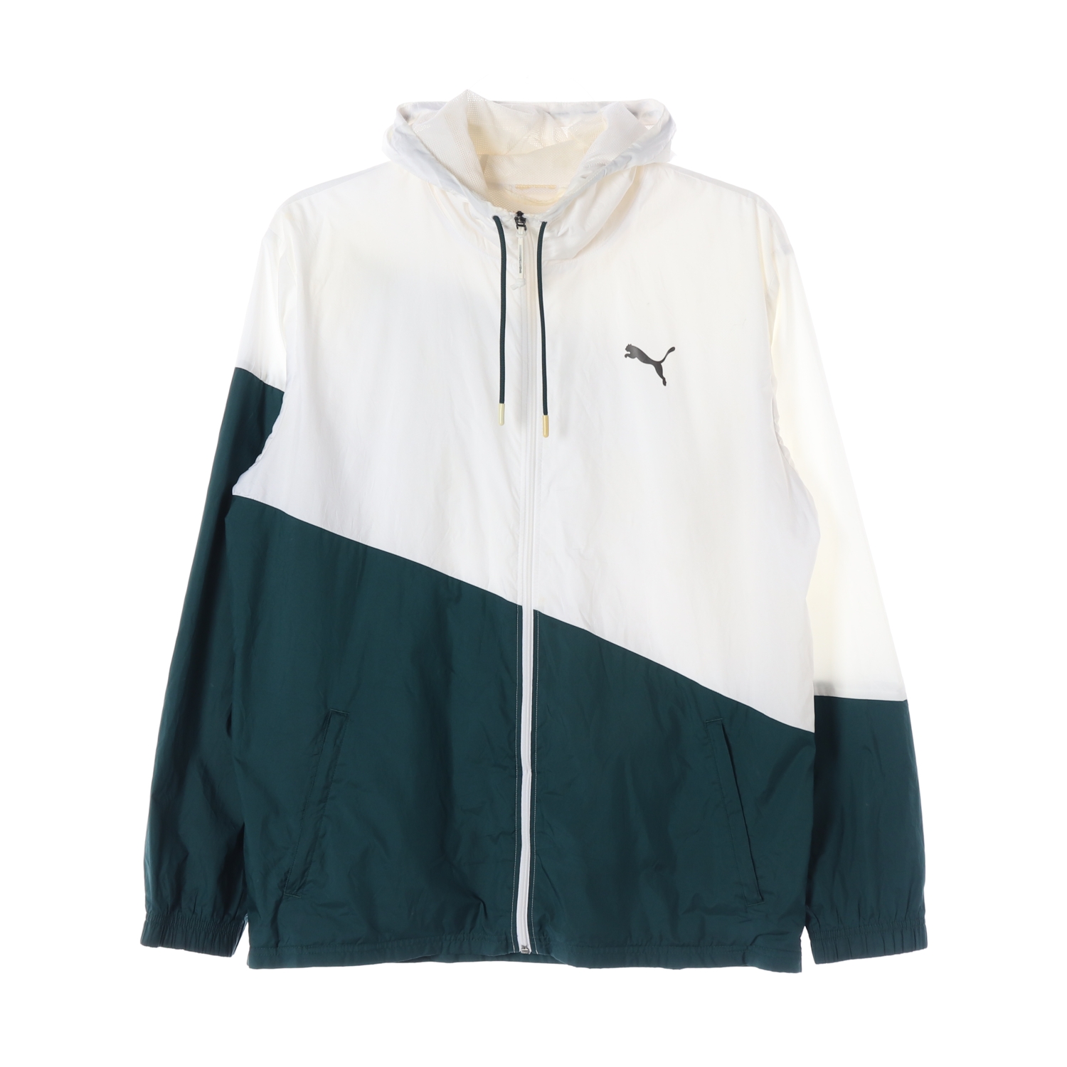 PUMA 퓨마 배색 로고 바람막이 재킷 MAN-XXL