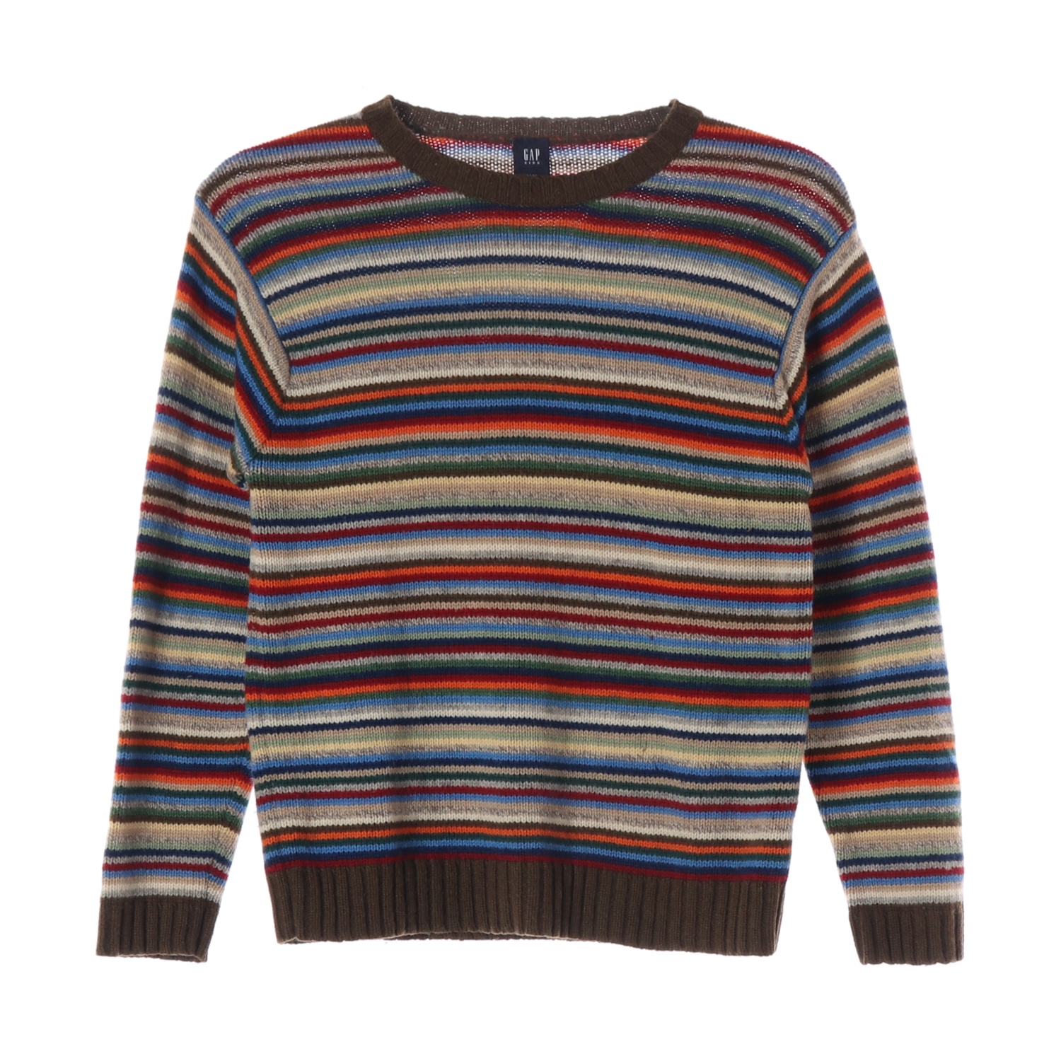 GAP KIDS 갭키즈 멀티 스트라이프 울 니트 스웨터 KIDS-M