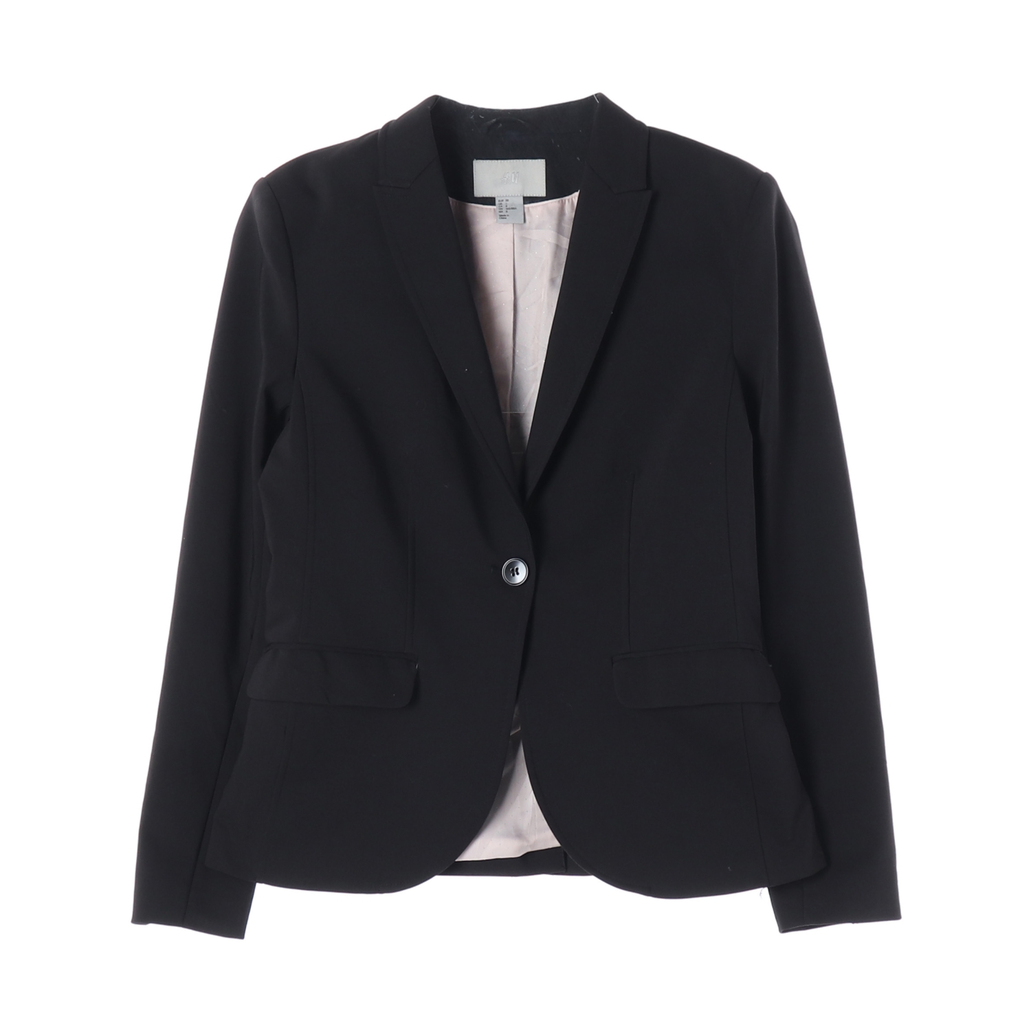 H&M 에이치앤엠 면 혼방 테일러드 블레이저 WOMAN-M