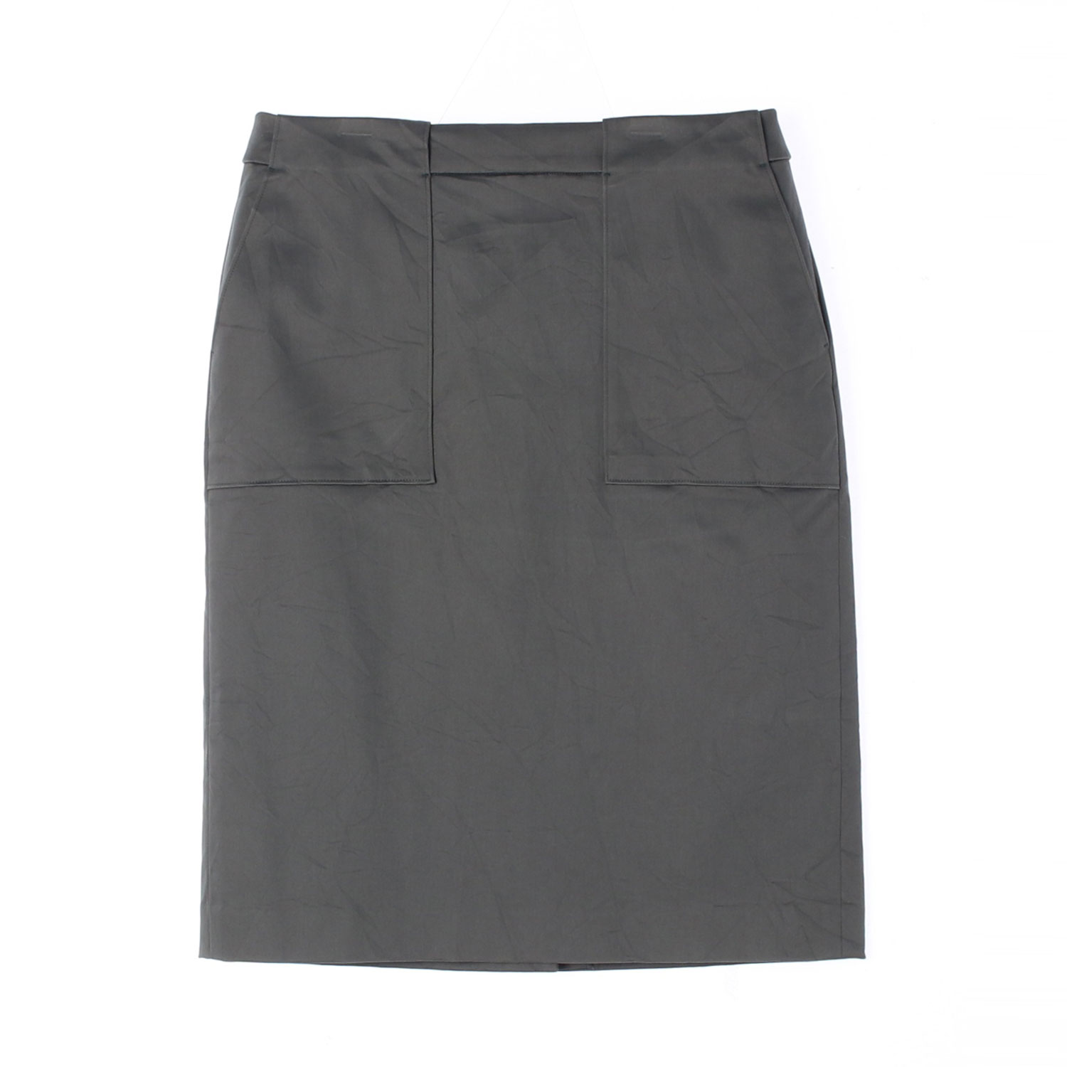 AQUASCUTUM 아쿠아스큐텀 포켓 포인트 H라인 스커트 WOMAN-M